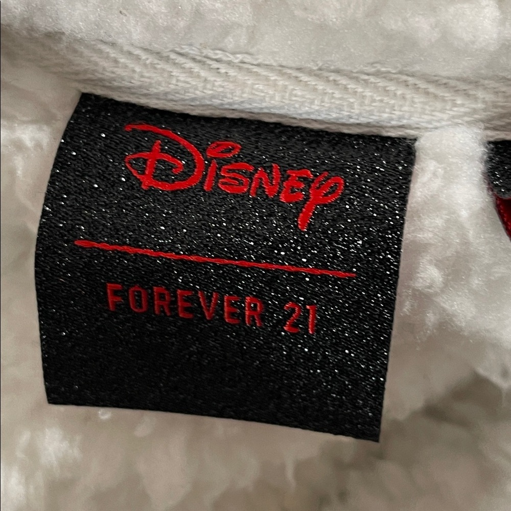 FOREVER 21 DISNEY MICKEY MOUSE ZIP-UP HOODIE SIZE SMALL - Picture 9 of 14